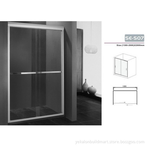 With Frame Frame Style and 8mm Glass Thickness sliding shower enclosure